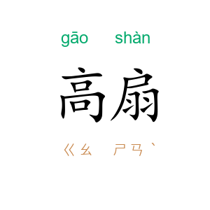 高扇