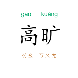 高旷