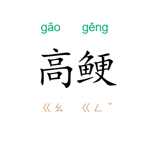 高鲠