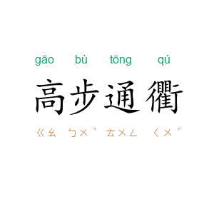 高步通衢