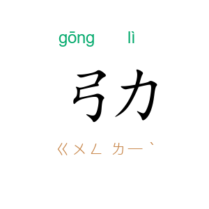 弓力