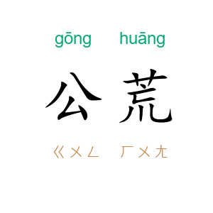 公荒