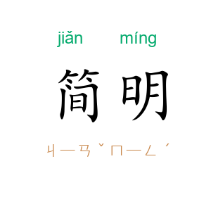 简明