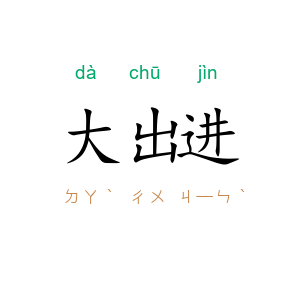 大出进