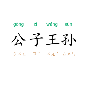 公子王孙