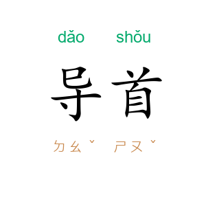 导首