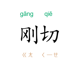 刚切