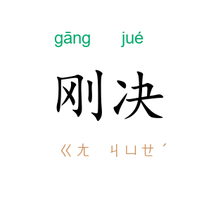 刚决