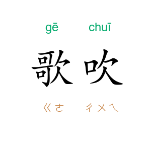 歌吹