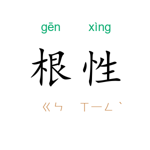 根性