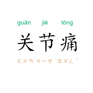 关节痛