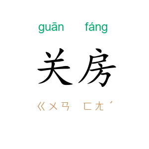 关房
