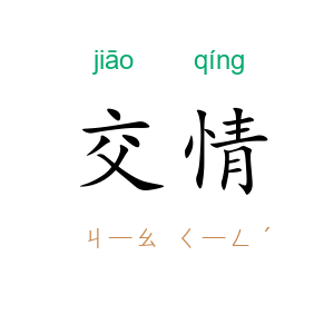 交情